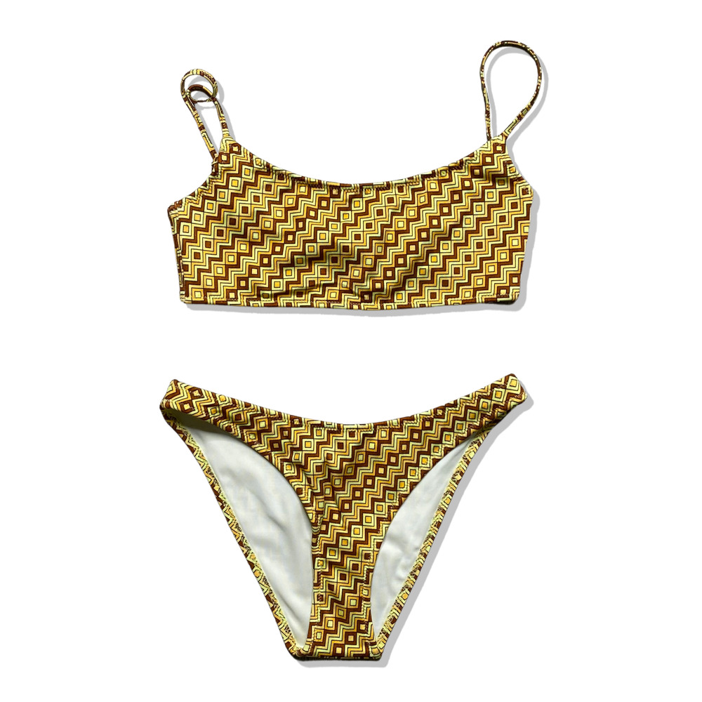 Brand New NWT Unworn Triangl Mica Sumba Bathing Suit Set Size Small!
